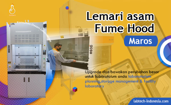 Lemari Asam Fume Hood Maros