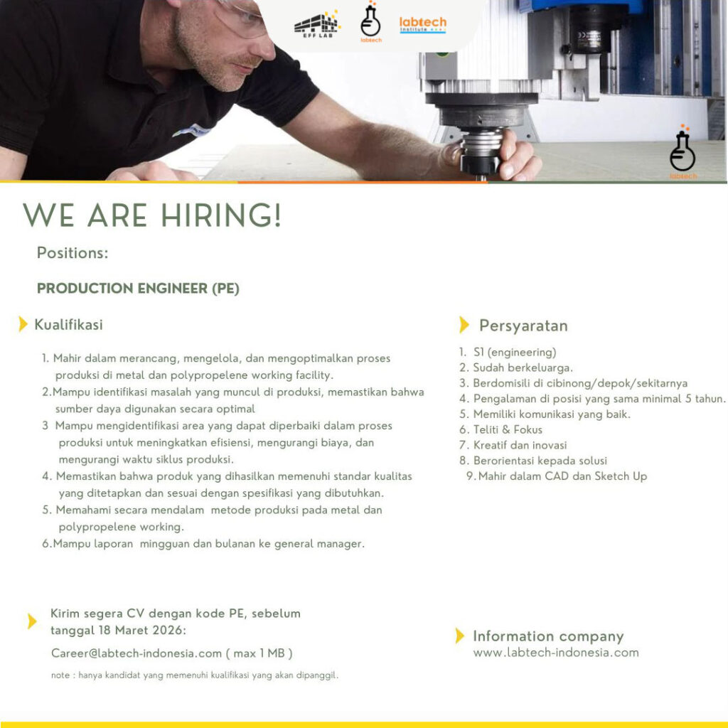 lowowngan-Production-Engineers