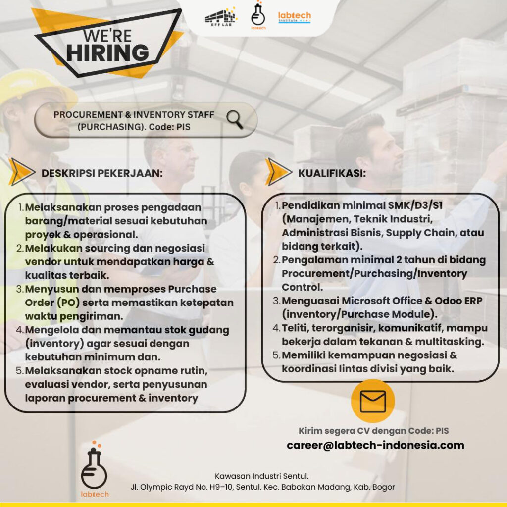 lowongan-Purchasing