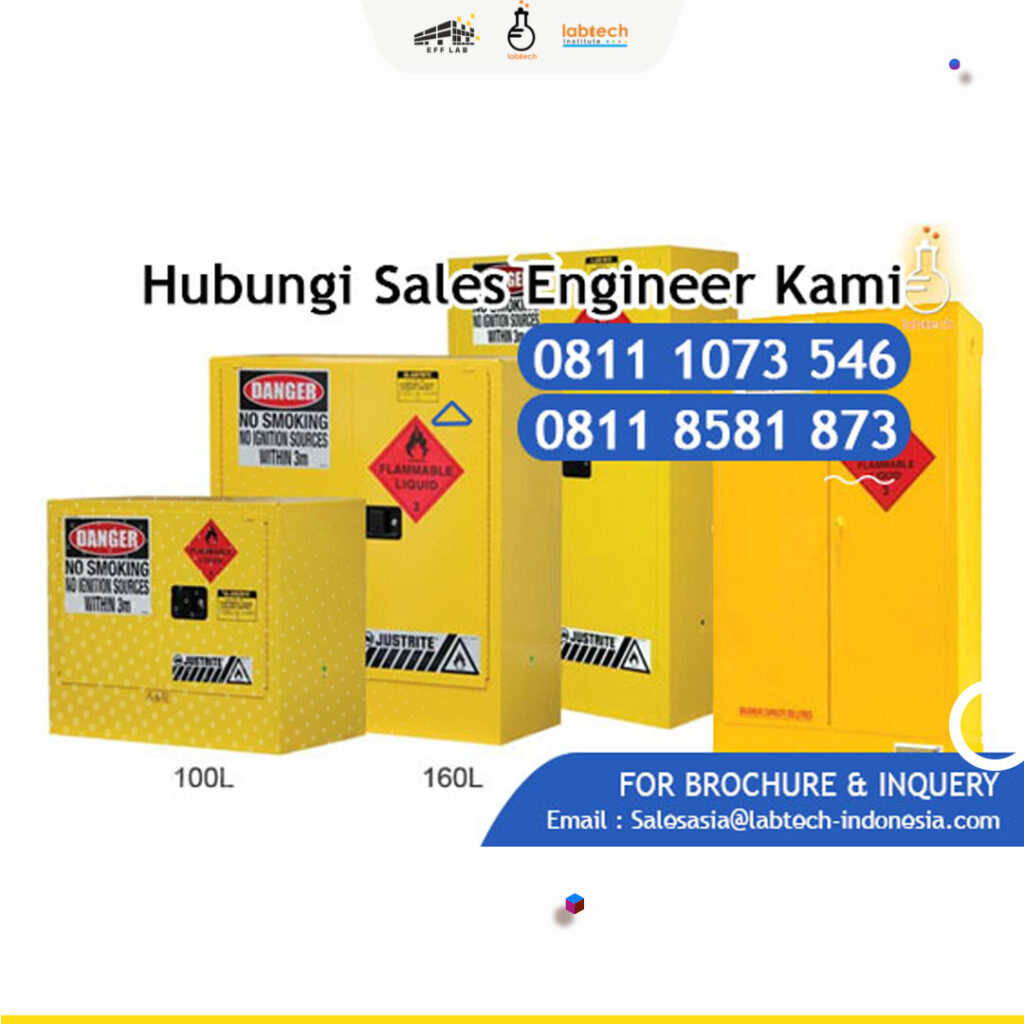 safety cabinet untuk laboratorium industri kimia di Indonesia