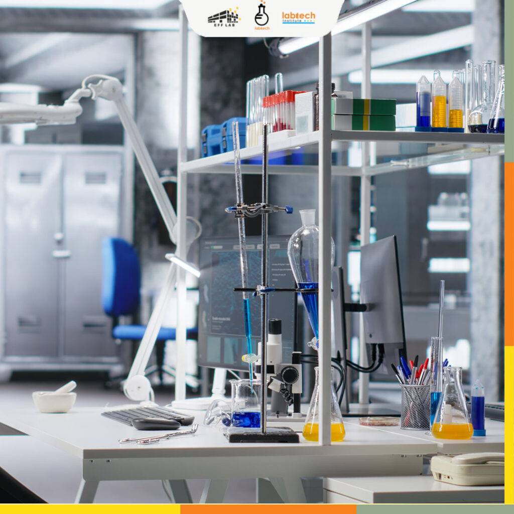 Contoh denah desain laboratorium kimia sesuai standar ISO 17025