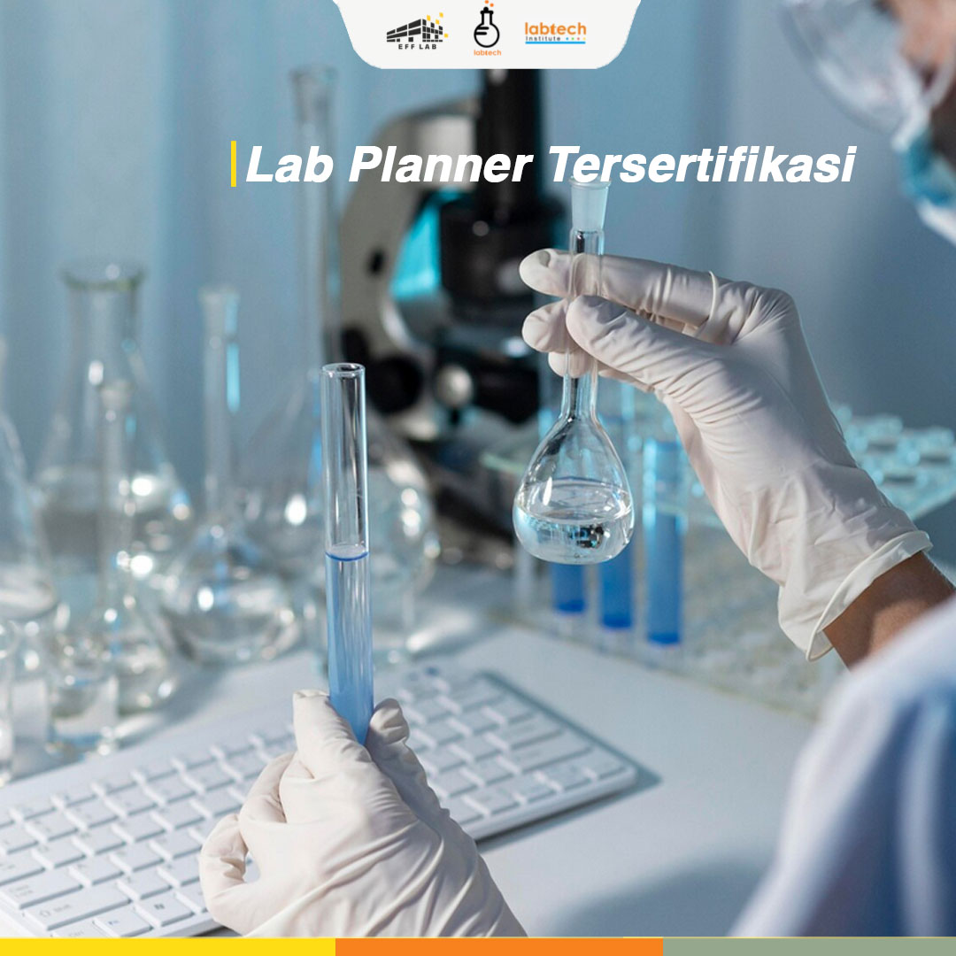 Desain denah laboratorium kimia oleh lab planner tersertifikas